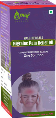 Spag HERBALS Migraine Headache sinus Oil 50 ml Liquid(0.5 ml)