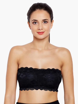 Maxbool Women Full Coverage Lightly Padded Bra(Black)