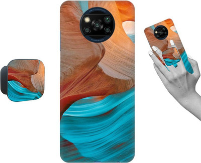 Coberta® Back Cover for Poco X3 Pro(Multicolor, Cases with Holder, Pack of: 1)