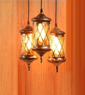 GENREE 094 Cluster Hanging Lights/Cluster Pendant Light/Cluster Ceiling Light for Decor Chandelier Ceiling Lamp(Gold)