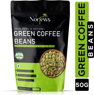 Norjews Green Coffee Beans for Weight Loss Coffee Beans(50 g)