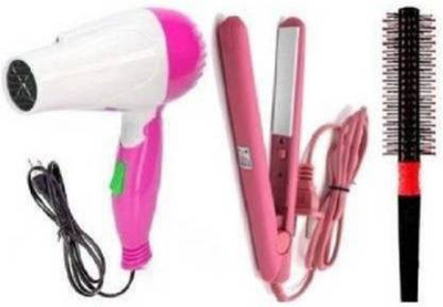 Mastadi Premium Hair Brush & Saloon Professional Hair Straightener & Foldable 2 Speed Hair Dryer (3 Items in the set) Personal Care Appliance Combo (Hair Dryer, Hair Straightener, Hair Curler) deal from flipkart Mastadi Premium Hair Brush & Saloon Professional Hair Straightener & Foldable 2 Speed Hair Dryer (3 Items in the set) Personal Care Appliance Combo (Hair Dryer, Hair Straightener, Hair Curler) deal from flipkart