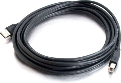 ANDTRONICS Reversible USB 2.0 2 A 3 m USB Printer High Speed Copper Cable 3 Meters USB Type A to B Cable(Compatible with Printers, Scanners, 3.5 Inch Hard Disk Casing, Black)