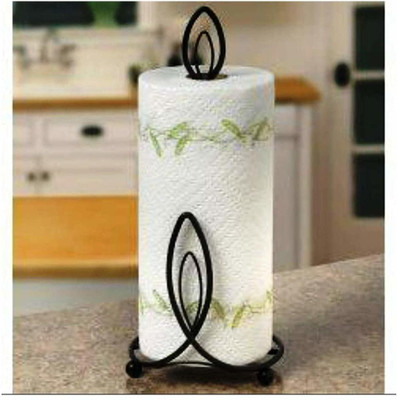 Smarts collection 1 Compartments Iron Tissue Holder(Black)