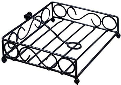 Smarts collection 1 Compartments Iron Tissue Holder(Black)