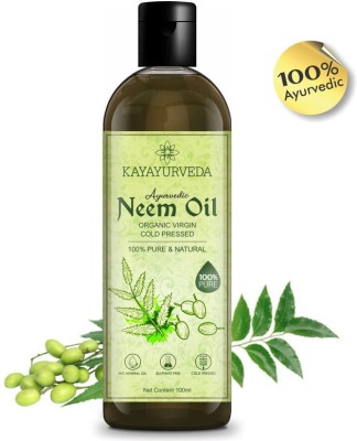 KAYAYURVEDA Neem Oil for Hair & Skin Hair Oil(100 ml)