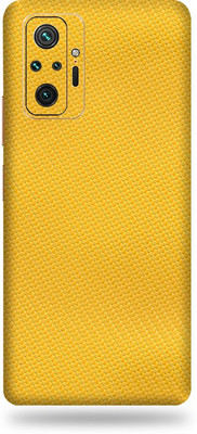 OggyBaba Xiaomi note 10 pro max, Mobile Back Skin Guard, An elegant skin for your mobile Mobile Skin(Yellow)