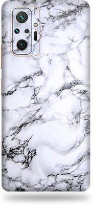 OggyBaba Redmi note 10 pro max Mobile Skin(White, Black)