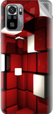 Snooky Xiaomi Redmi Note 10S Mobile Skin(Red)
