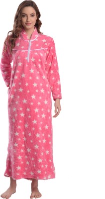 CIERGE Women Nighty(Pink)