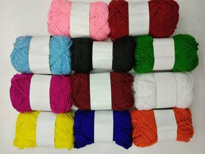 manrish Multicolor Thread(200 m Pack of11)