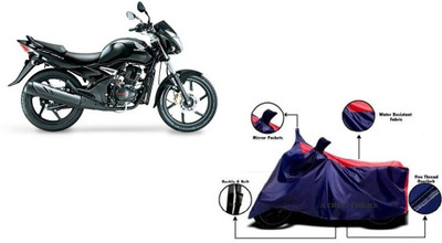 ATBROTHERS Waterproof Two Wheeler Cover for Honda(CBF150, Blue, Red)
