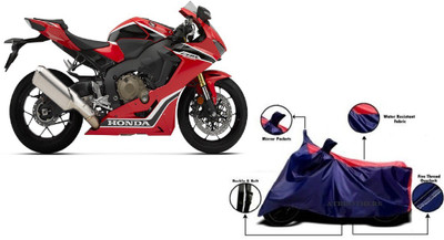 ATBROTHERS Waterproof Two Wheeler Cover for Honda(CBR 1000RR, Blue, Red)