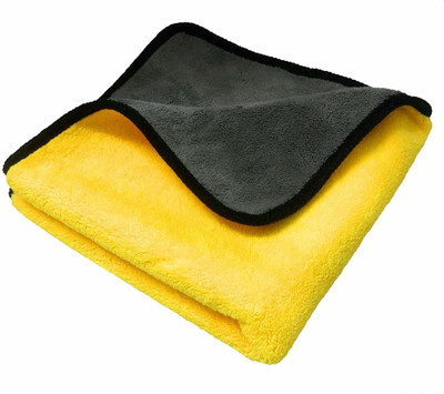 mbuys Microfiber Vehicle Washing  Cloth(Pack Of 2, 800 GSM)
