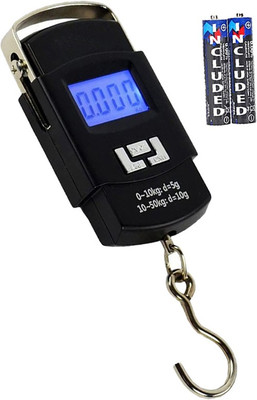 QNOVE Digital Weighing Machine For Luggage C361QA Weighing Scale(Black)
