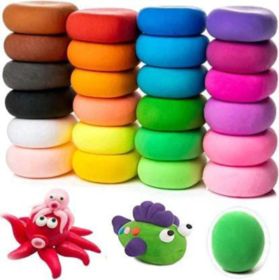 imtion 24 Pcs Air Dry Clay Set with tool Colorful Children Soft Clay, Creative Art Crafts, Gifts for Kids-Multi Color. Non-Toxic Modeling Magic Fluffy Foam Bouncing Clay Putty Kit for Kids with Tools (Pack of 24 ) imtion 24 Pcs Air Dry Clay Set with tool Colorful Children Soft Clay, Creative Art Crafts, Gifts for Kids-Multi Color. Non-Toxic Modeling Magic Fluffy Foam Bouncing Clay Putty Kit for Kids with Tools (Pack of 24 )