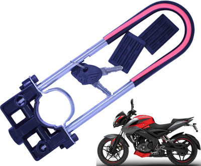 Generox Security Lock For Pulsar 200NS LionKey1setWL196 U Lock(Black, Pink)