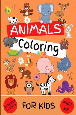 Animals Coloring for Kids(English, Paperback, Magical Publishing)