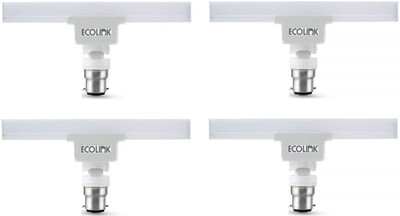 EcoLink 12 W Basic T-Bulb B22 LED Bulb(White, Pack of 4)