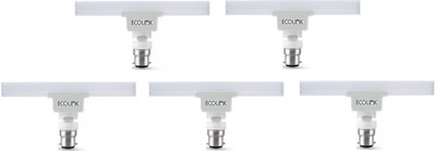 EcoLink 12 W Basic T-Bulb B22 LED Bulb(White, Pack of 5)