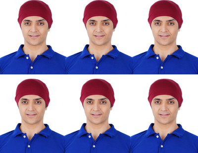 PRIDE APPAREL Skull Cap Cap(Pack of 6)