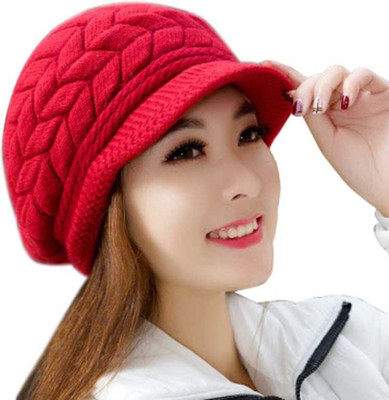 FIRMED STRING Self Design Beanie Hat Cap