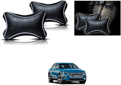 KOZDIKO Black, Silver Polyester Car Pillow Cushion for Audi(Rectangular)