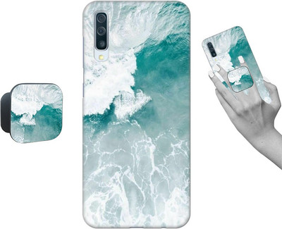 COBIERTAS Back Cover for Samsung Galaxy A50(Multicolor, Cases with Holder, Pack of: 1)
