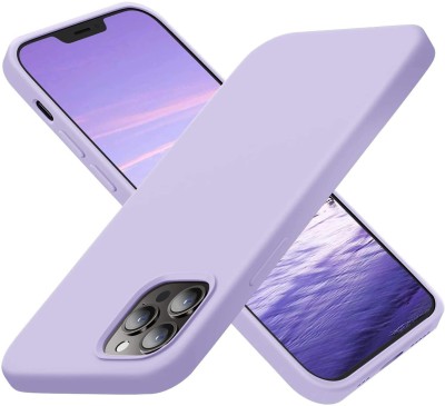 Finaux Back Cover for iPhone 12 Pro Max(Purple, Ribbon Case, Silicon, Pack of: 1)