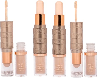 YAWI HD BEST COVER LIQUID CONCEALER WITH CONTOUR STICK Concealer(BEIGE, 19.2 g)