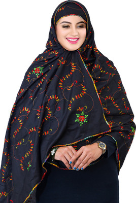 Vastragrah Cotton Blend Embroidered Women Dupatta