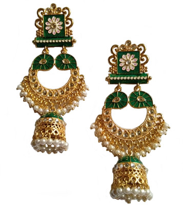 Vidushi Sparklee2022 Alloy Chandbali Earring
