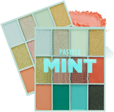 Emijun SHIMMERY SHINE MULTI COLOR WATER PROOF MINI EYE SHADOW PALETTE 18 g(MULTI COLOR)