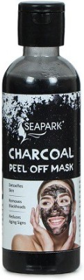 SEAPARK Daniel Activated Charcoal Peel Off Mask - For Black Head Removal, Deep Cleansing & Instant Glow (100g)(100 g)