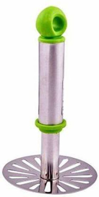Shivay Store Stainless Steel Potato Vegetable Pav Bhaji Masher, Multicolour Steel Masher