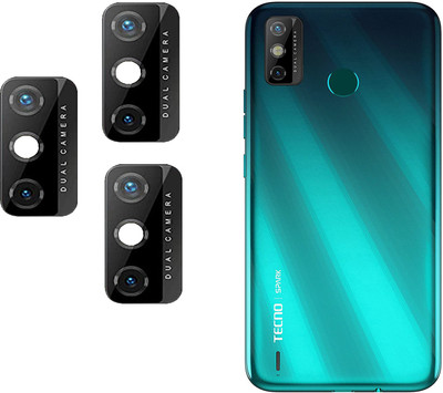 TXGO Back Camera Lens Glass Protector for TECNO SPARK 6 GO(Pack of: 3)