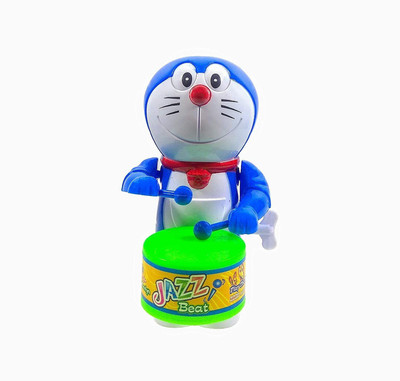 ANANYA SHOP Dancing Musical Drum Toy - Key Operated - Fun Toy for Kids (Hello Doremon) Pack of 1 (Multicolor)(Multicolor)