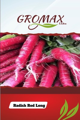 Gromax India Radish Red Long Seed(40 per packet)