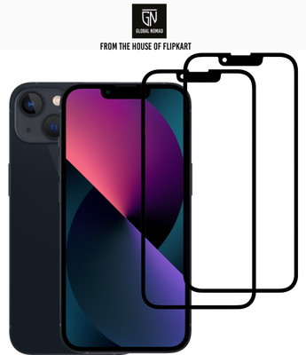 GLOBAL NOMAD Edge To Edge Tempered Glass for Apple iPhone 13 Mini(Pack of 1)