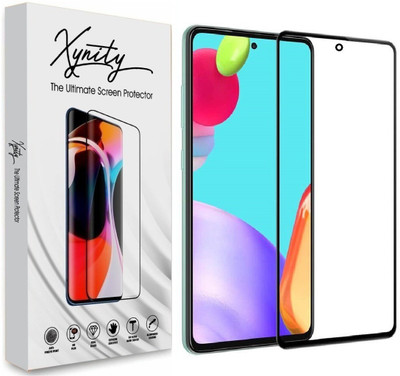 XYNITY Edge To Edge Tempered Glass for Moto G71 5G(Pack of 1)