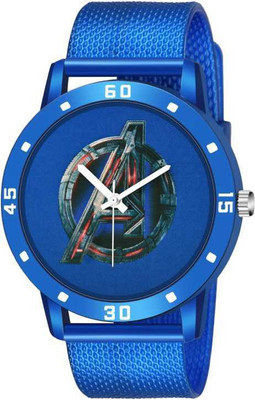 ultronone infotech pvt ltd Screen Guard for Blue Avenger Amazing Sports Blue PU Analog Watch - For Boys(Pack of 1)
