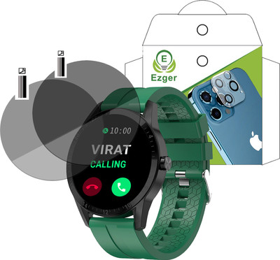 EZGER Screen Guard for FIRE BOLTT TALK SMARTWATCH(Pack of 2)
