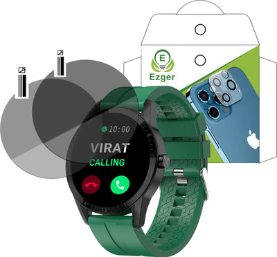 EZGER Screen Guard for FIRE BOLTT TALK SMARTWATCH(Pack of 2)