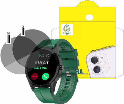EZGER Screen Guard for FIRE BOLTT TALK SMARTWATCH(Pack of 2)
