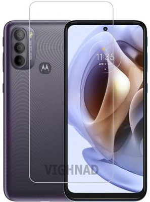 VIGHNAD Tempered Glass Guard for MOTOROLA g31, moto g31(Pack of 1)