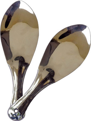 Agromech Serving Spoon Idli spoon Table Spoon Stainless Steel Serving Spoon Set(Pack of 2)