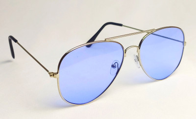 Young Tag Aviator, Sports Sunglasses(For Men & Women, Blue)