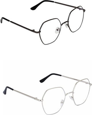 PC STAR Spectacle  Sunglasses(For Men & Women, Clear)