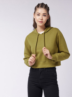 Miss Chase Full Sleeve Solid Women Sweatshirt