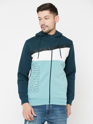 Octave Full Sleeve Color Block Men Sweatshirt